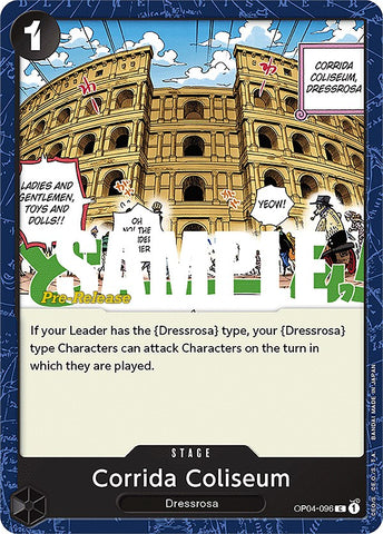 Corrida Coliseum (OP04-096) [Kingdoms of Intrigue Pre-Release Cards]