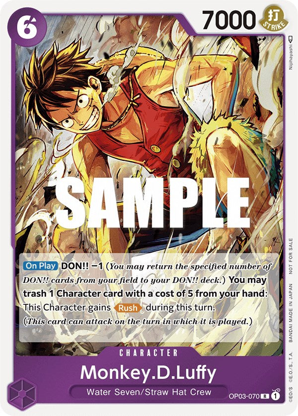 Monkey.D.Luffy (Dash Pack) (OP03-070) [Kingdoms of Intrigue]