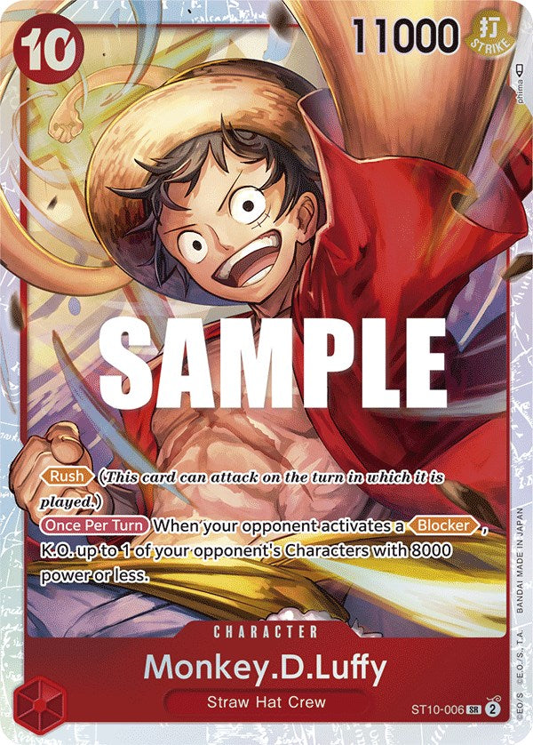 Monkey.D.Luffy (ST10-006) [Ultra Deck - The Three Captains]