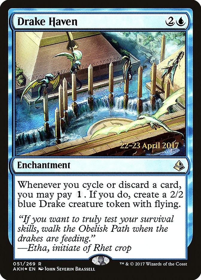 Drake Haven  (Prerelease) [Amonkhet Prerelease Promos]