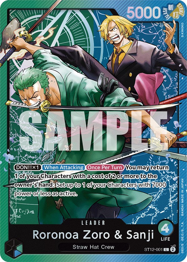 Roronoa Zoro & Sanji (ST12-001) [Starter Deck Zoro and Sanji]