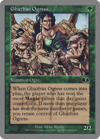 GhazbÃƒÆ’Ã‚Â¡n Ogress [Unglued]