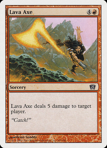 Lava Axe [Eighth Edition]