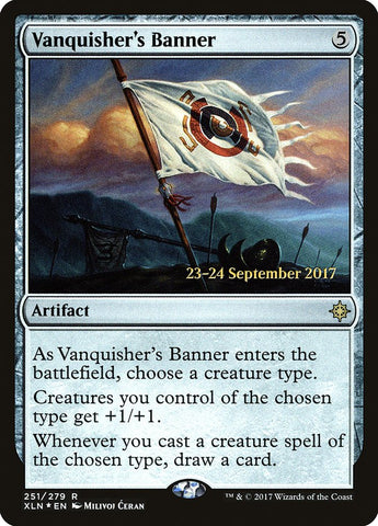 Vanquisher's Banner  (Prerelease) [Ixalan Prerelease Promos]