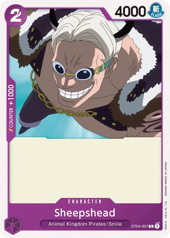 Sheepshead (ST04-007) [Starter Deck: Animal Kingdom Pirates]