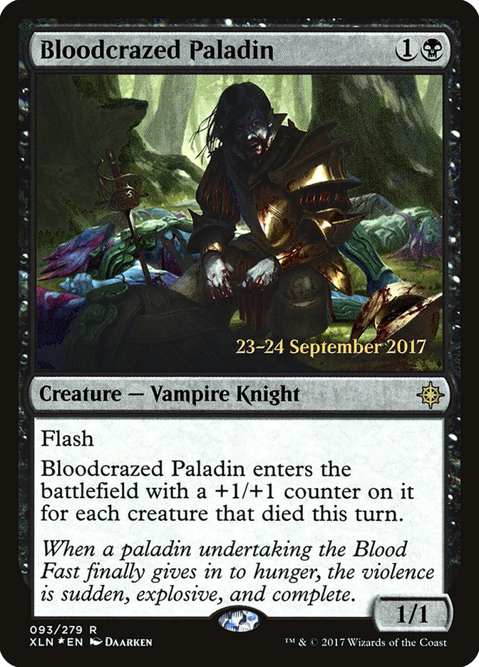 Bloodcrazed Paladin  (Prerelease) [Ixalan Prerelease Promos]