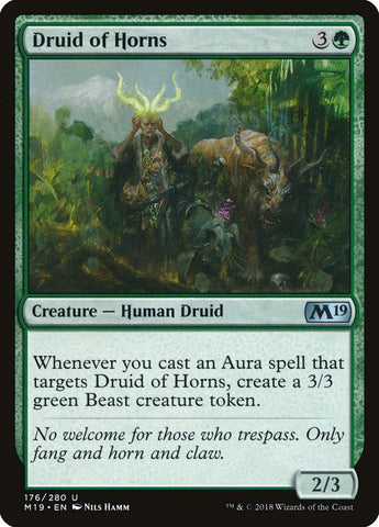 Druid of Horns [Core Set 2019]