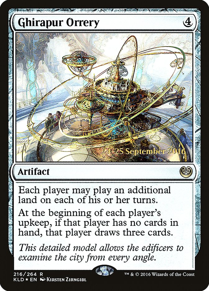 Ghirapur Orrery  (Prerelease) [Kaladesh Prerelease Promos]