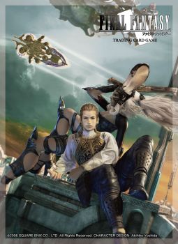 FINAL FANTASY TRADING CARD GAME CARDSLEEVE: FINAL FANTASY XII: FRAN & BALTHIER [FFTCG]