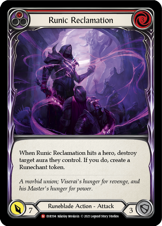 Runic Reclamation [EVR104] (Everfest) Rainbow Foil