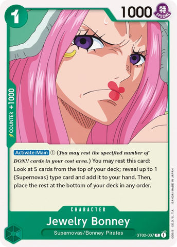 Jewelry Bonney (ST02-007) [Starter Deck: Worst Generation]