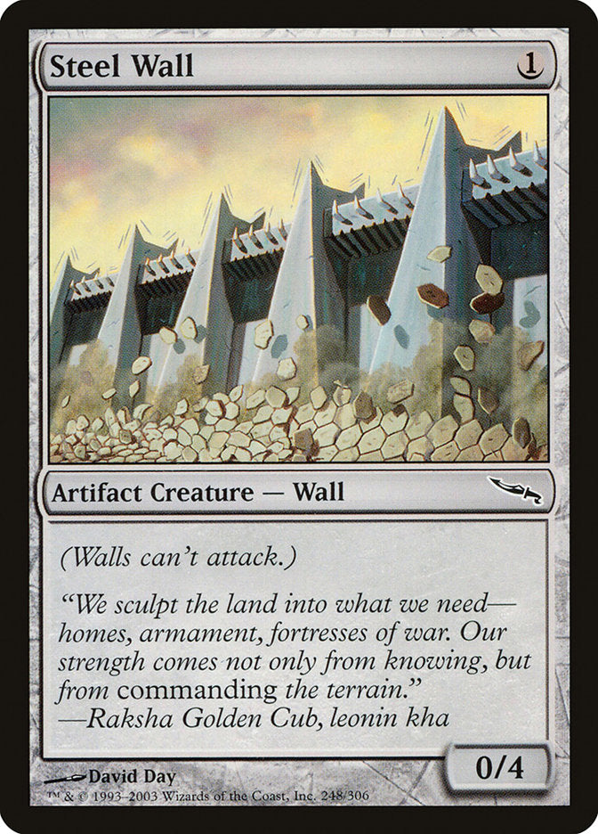 Steel Wall [Mirrodin]