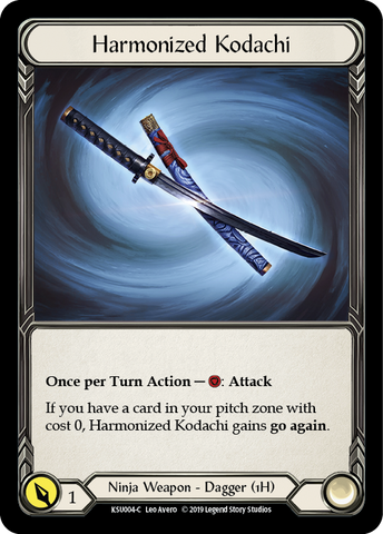 Harmonized Kodachi (Reverse) [KSU004-C] (Katsu Hero Deck)  1st Edition Normal