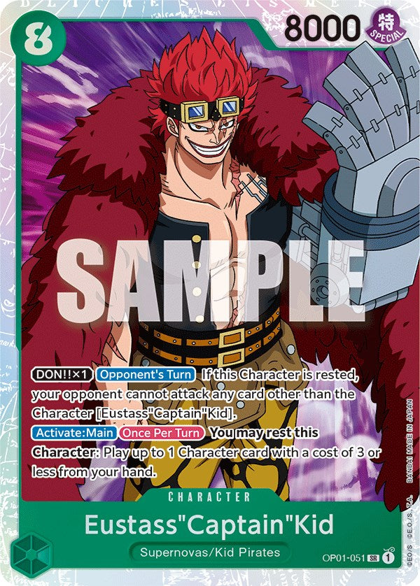 Eustass"Captain"Kid (OP01-051) [Romance Dawn]