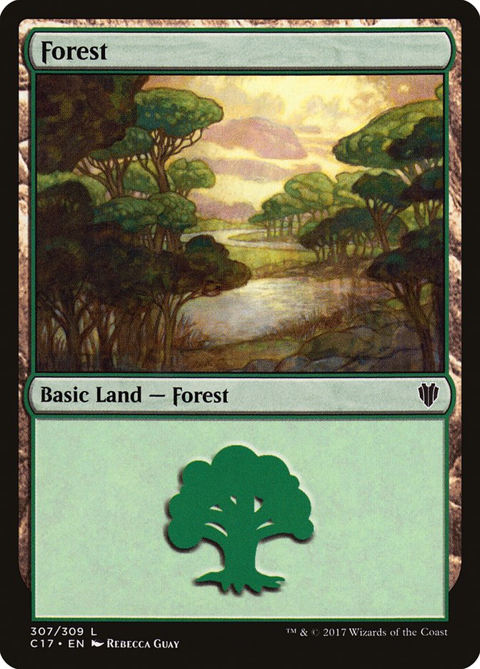 Forest (#307) [Commander 2017]