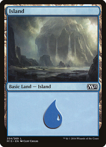 Island (#254) [Magic 2015]