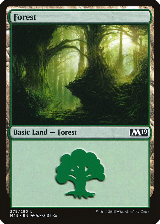 Forest (#279) [Core Set 2019]