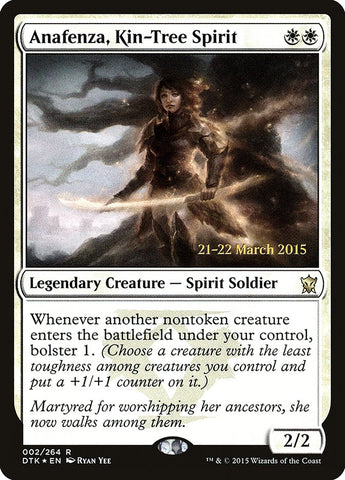 Anafenza, Kin-Tree Spirit  (Prerelease) [Dragons of Tarkir Prerelease Promos]