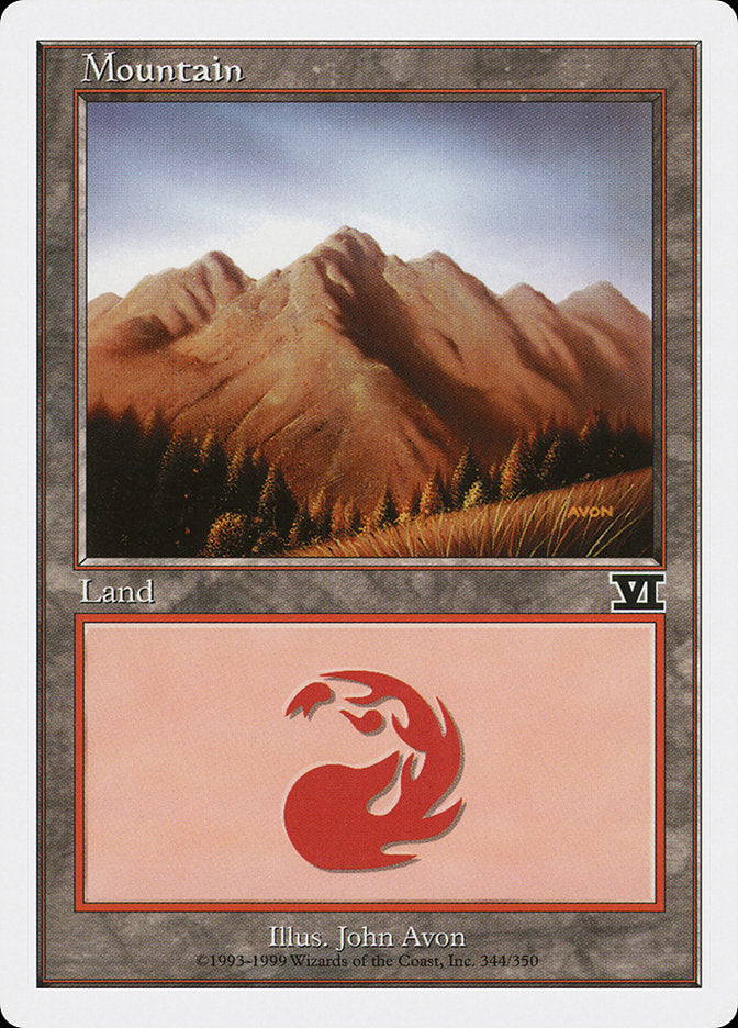 Mountain (#344) [Classic Sixth Edition]