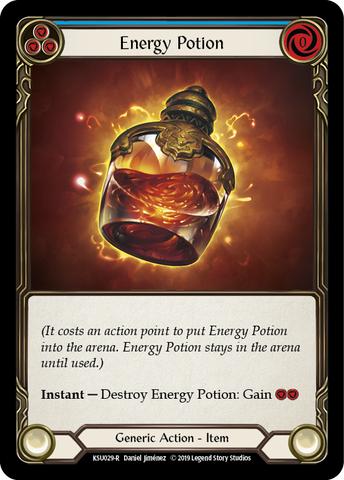 Energy Potion [KSU029-R] (Katsu Hero Deck)  1st Edition Normal